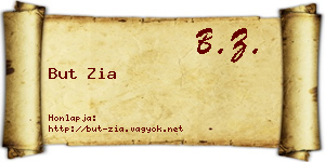 But Zia névjegykártya